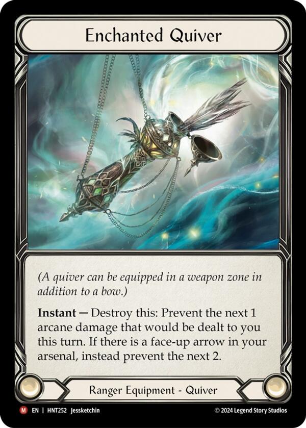 Enchanted Quiver [HNT252] (The Hunted)  Cold Foil | Galactic Gamez