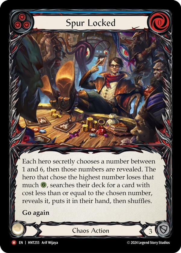 Spur Locked [HNT255] (The Hunted)  Rainbow Foil | Galactic Gamez