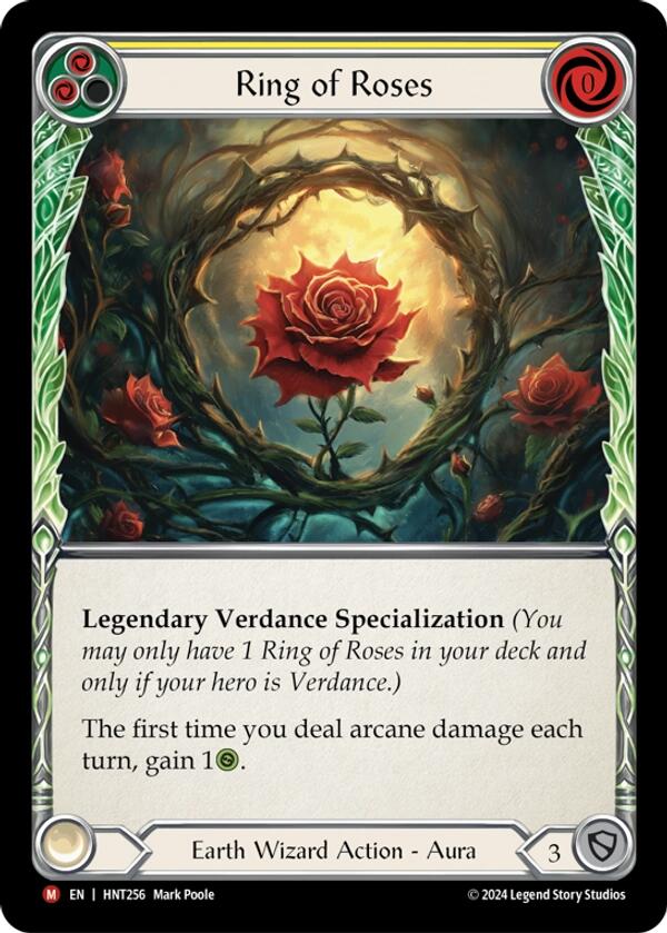 Ring of Roses [HNT256] (The Hunted)  Cold Foil | Galactic Gamez