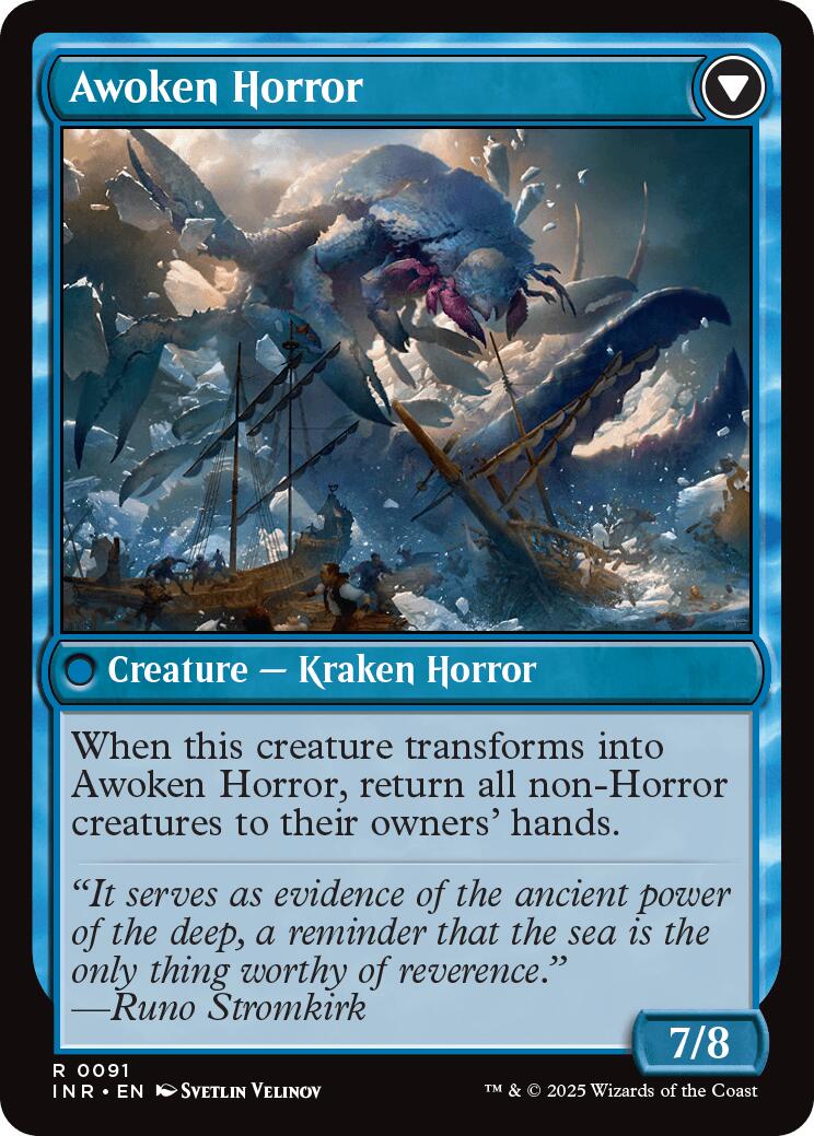Thing in the Ice // Awoken Horror [Innistrad Remastered] | Galactic Gamez