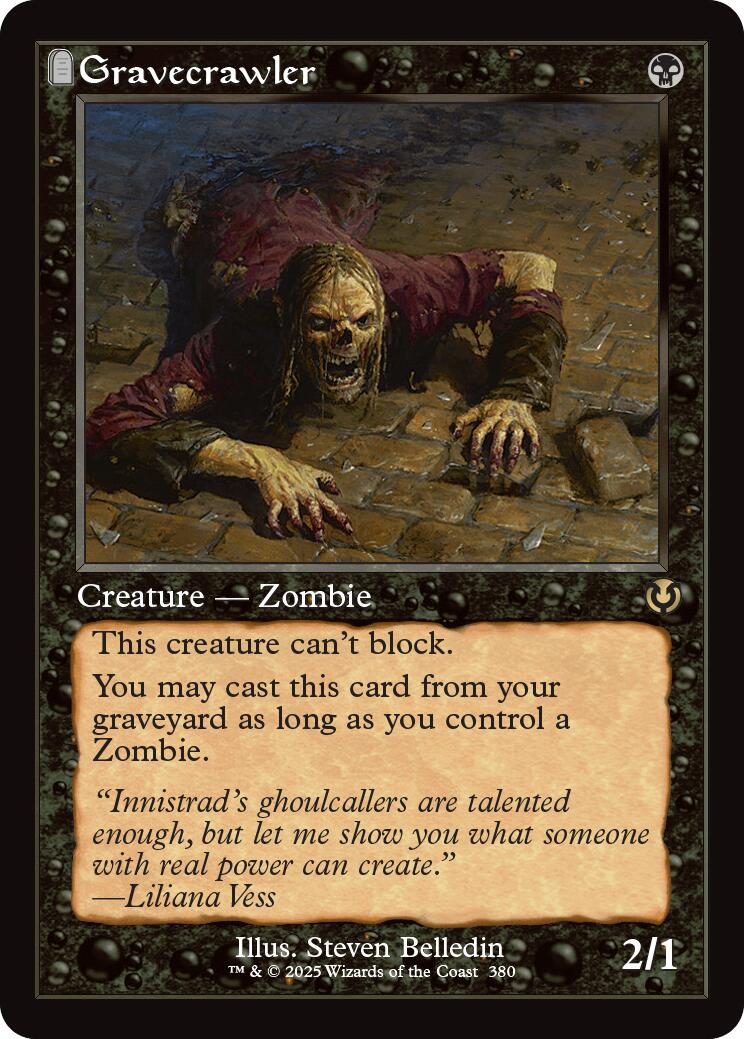 Gravecrawler (Retro Frame) [Innistrad Remastered] | Galactic Gamez