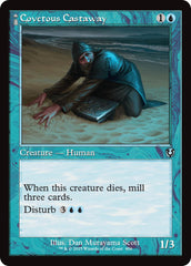 Covetous Castaway // Ghostly Castigator (Retro Frame) [Innistrad Remastered] | Galactic Gamez