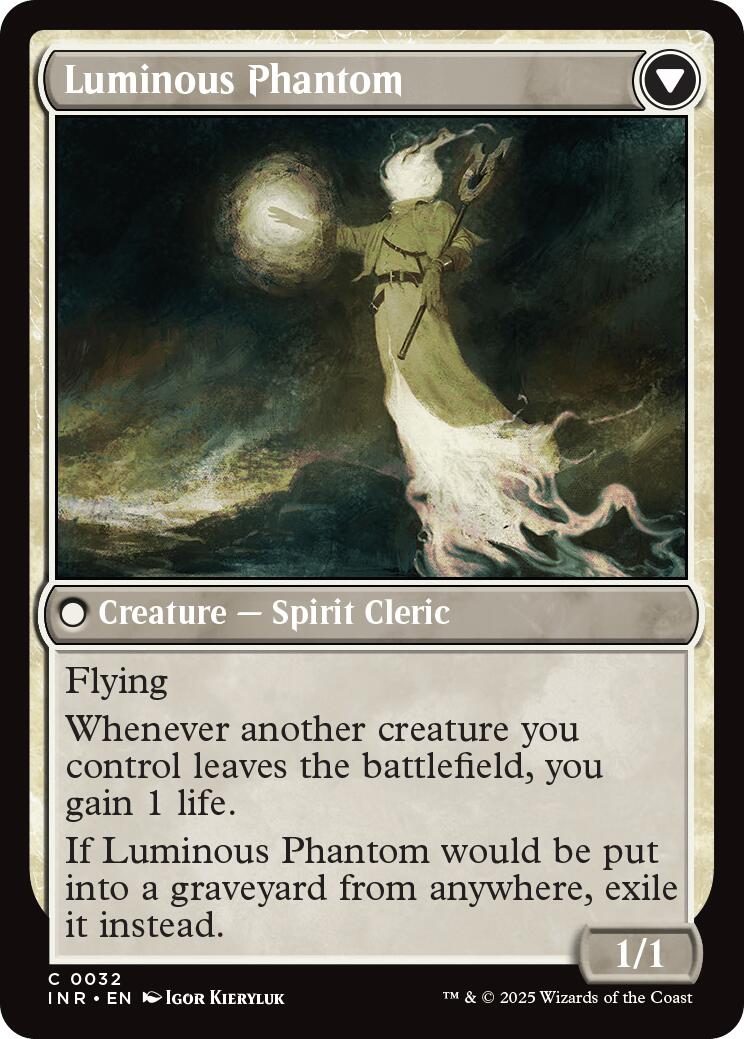 Lunarch Veteran // Luminous Phantom [Innistrad Remastered] | Galactic Gamez