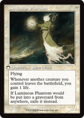 Lunarch Veteran // Luminous Phantom (Retro Frame) [Innistrad Remastered] | Galactic Gamez