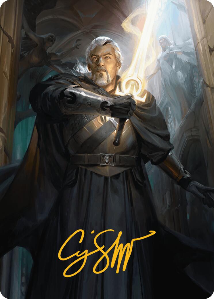 Odric, Lunarch Marshal Art Card (Gold-Stamped Signature) [Innistrad Remastered Art Series] | Galactic Gamez