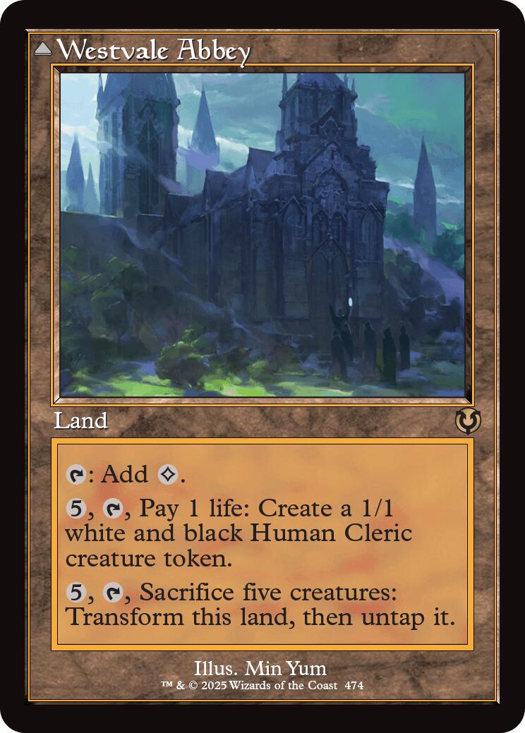 Westvale Abbey // Ormendahl, Profane Prince (Retro Frame) [Innistrad Remastered] | Galactic Gamez