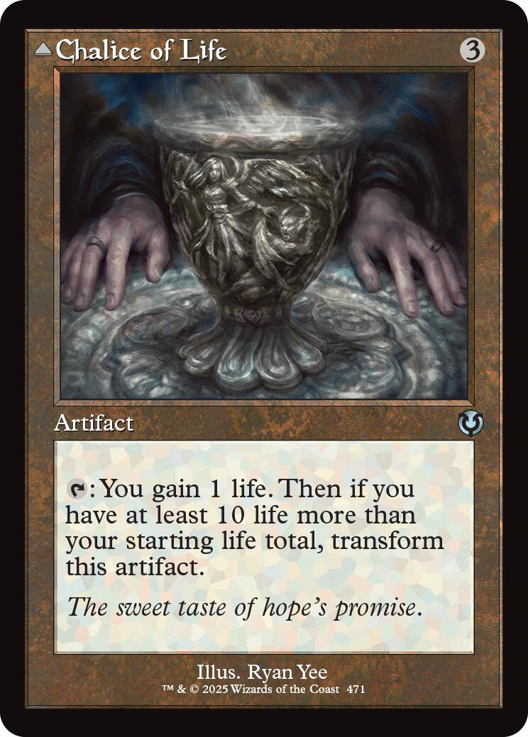 Chalice of Life // Chalice of Death (Retro Frame) [Innistrad Remastered] | Galactic Gamez