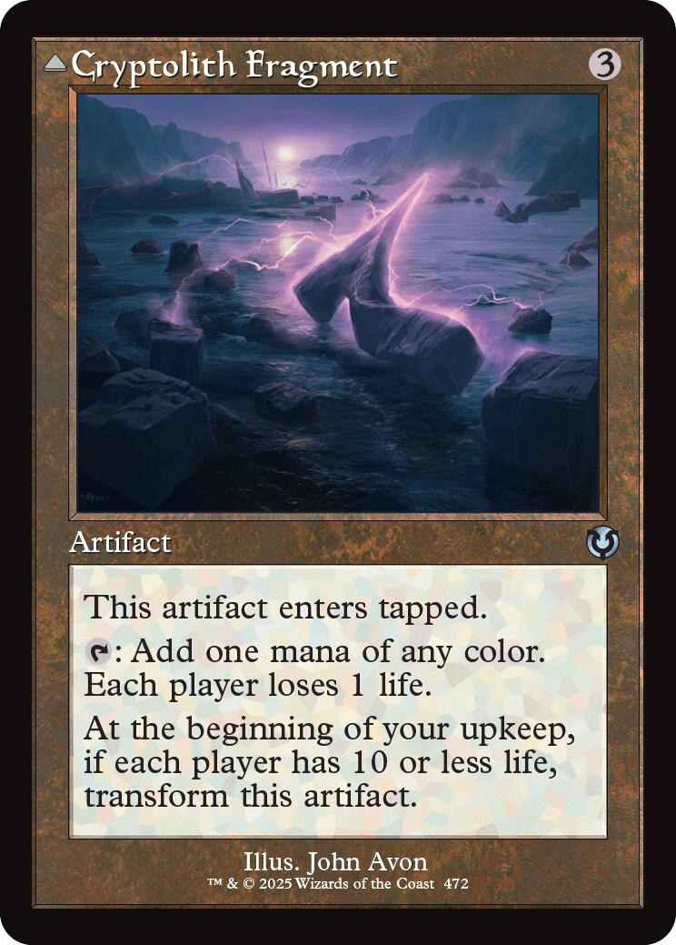 Cryptolith Fragment // Aurora of Emrakul (Retro Frame) [Innistrad Remastered] | Galactic Gamez