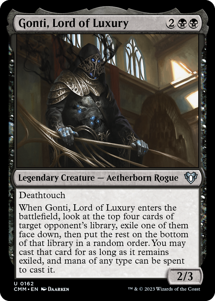 Gonti, Lord of Luxury [Commander Masters] | Galactic Gamez