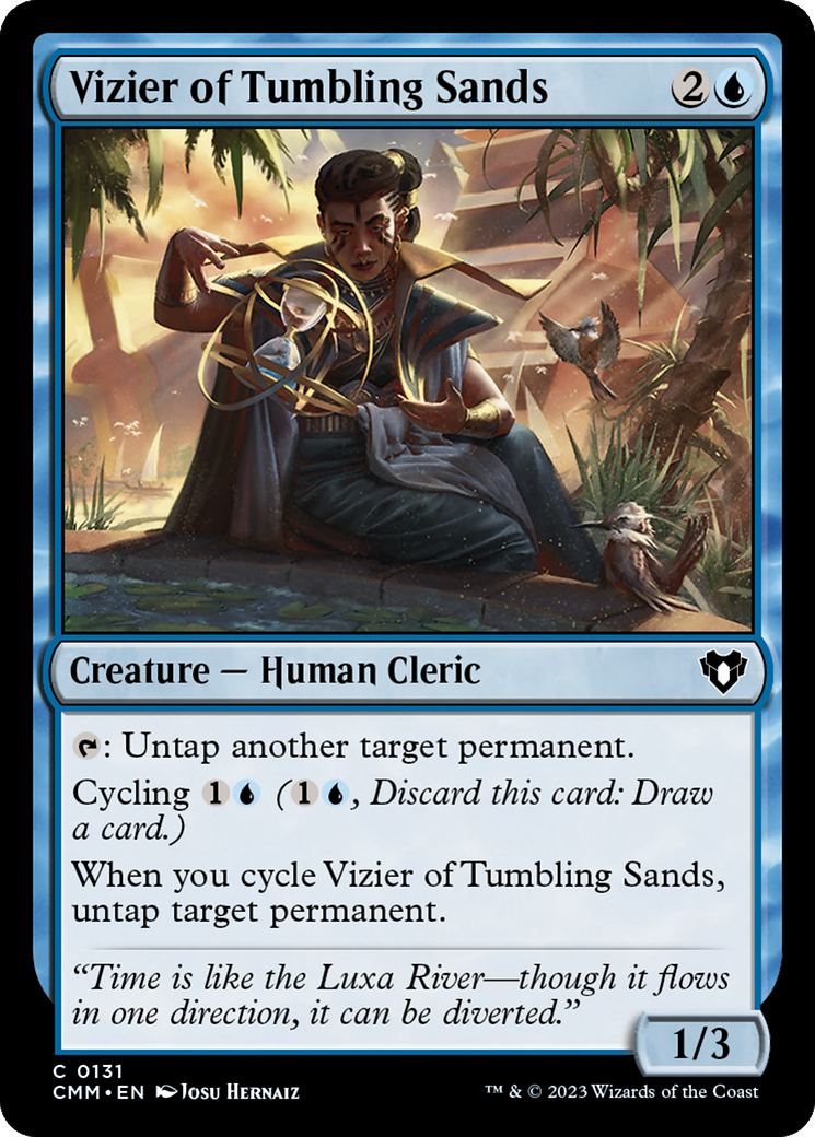 Vizier of Tumbling Sands [Commander Masters] | Galactic Gamez