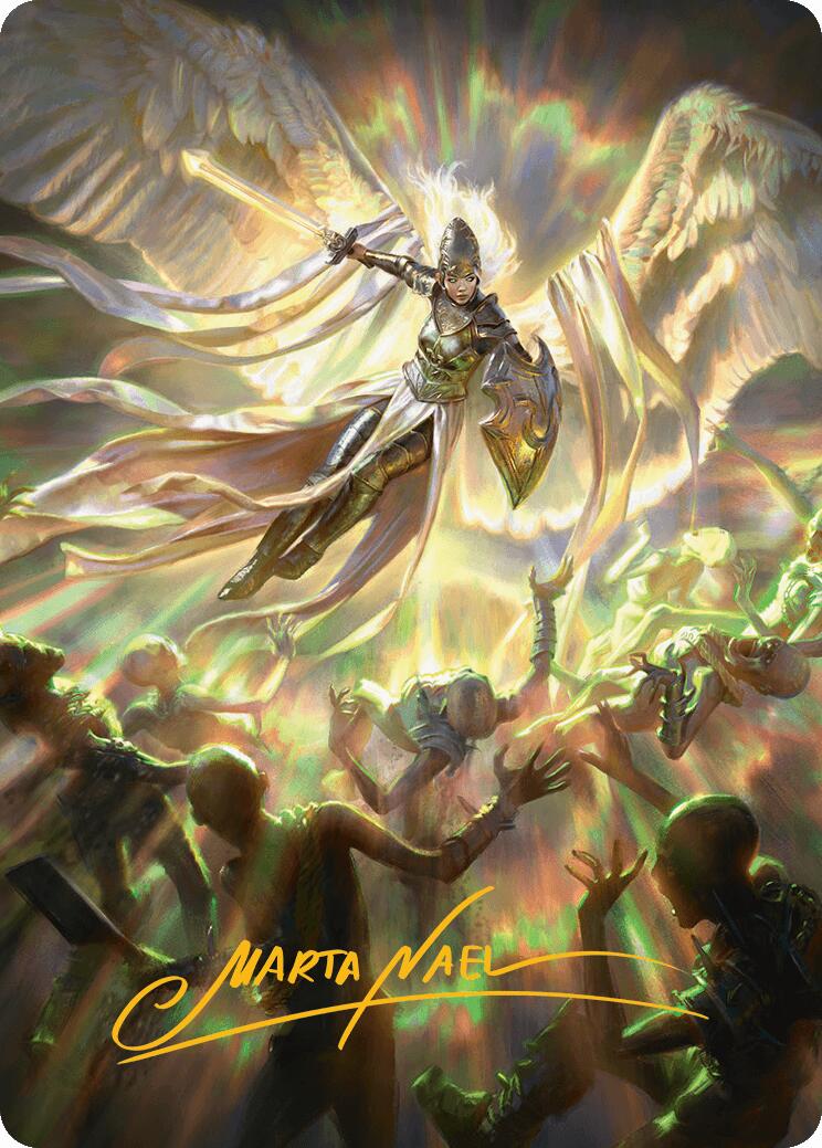 Vanquish the Horde Art Card (Gold-Stamped Signature) [Innistrad Remastered Art Series] | Galactic Gamez