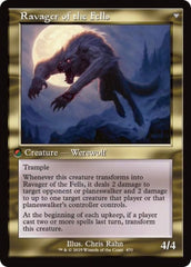 Huntmaster of the Fells // Ravager of the Fells (Retro Frame) [Innistrad Remastered] | Galactic Gamez