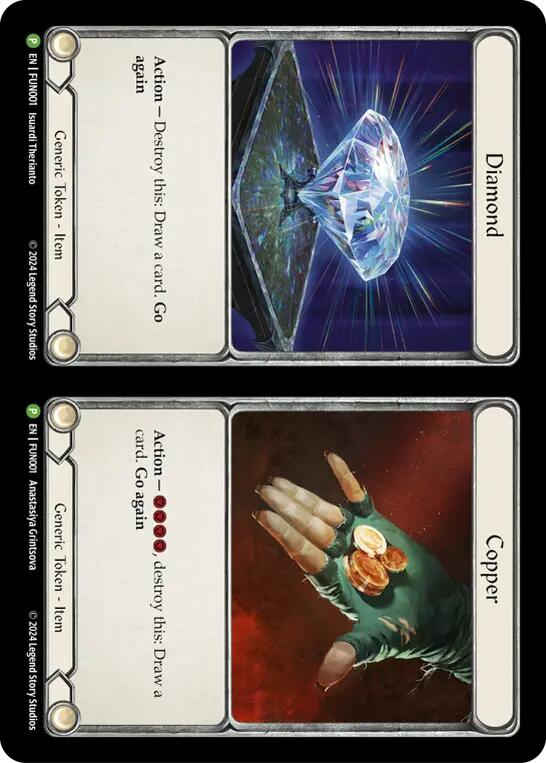 Cracker Bauble // Diamond and Copper [LGS360-FUN001] (Promo) | Galactic Gamez