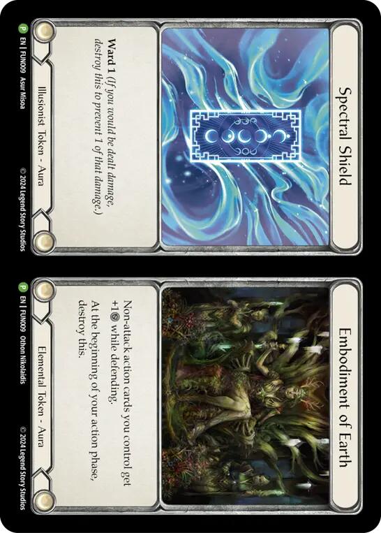 Cracker Bauble // Spectral Shield and Embodiment of Earth [LGS360-FUN009] (Promo) | Galactic Gamez