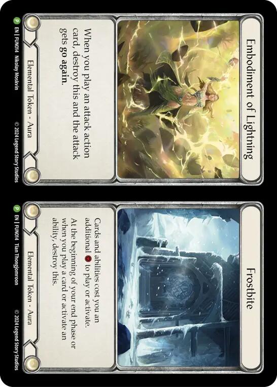 Cracker Bauble // Embodiment of Lightning and Frostbite [LGS360-FUN014] (Promo) | Galactic Gamez