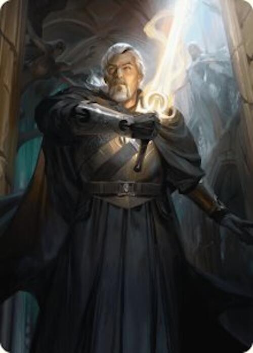 Odric, Lunarch Marshal Art Card [Innistrad Remastered Art Series] | Galactic Gamez