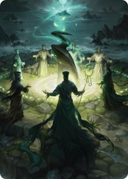 Cryptolith Rite Art Card [Innistrad Remastered Art Series] | Galactic Gamez