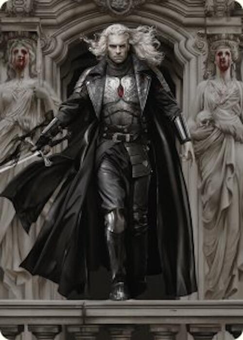 Sorin, Imperious Bloodlord Art Card [Innistrad Remastered Art Series] | Galactic Gamez