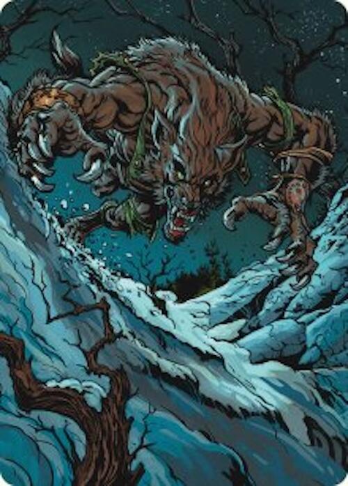 Ravager of the Fells Art Card [Innistrad Remastered Art Series] | Galactic Gamez