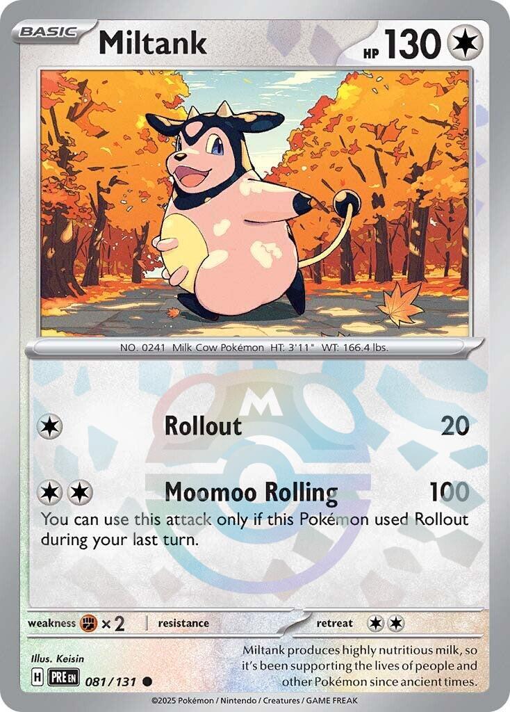 Miltank (081/131) (Master Ball Pattern) [Scarlet & Violet: Prismatic Evolutions] | Galactic Gamez