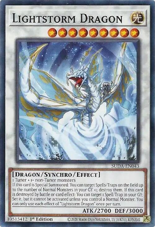 Lightstorm Dragon [SUDA-EN043] Common | Galactic Gamez