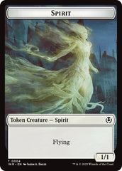 Spirit // Human (0002) Double-Sided Token [Innistrad Remastered Tokens] | Galactic Gamez