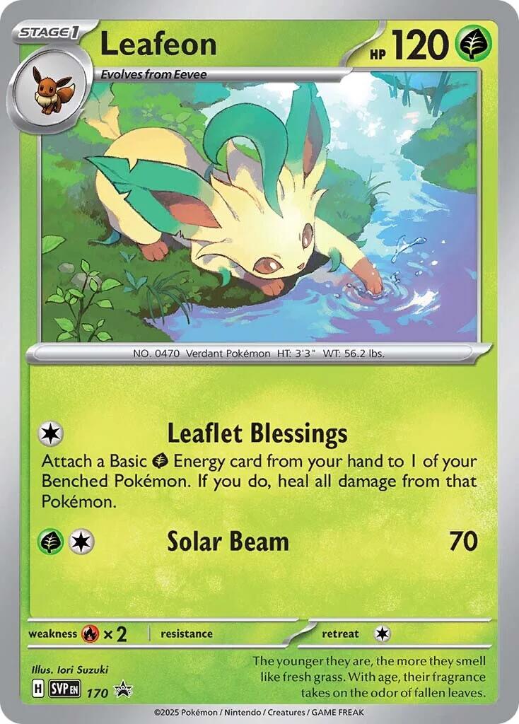 Leafeon (SVP170) [Scarlet & Violet: Black Star Promos] | Galactic Gamez