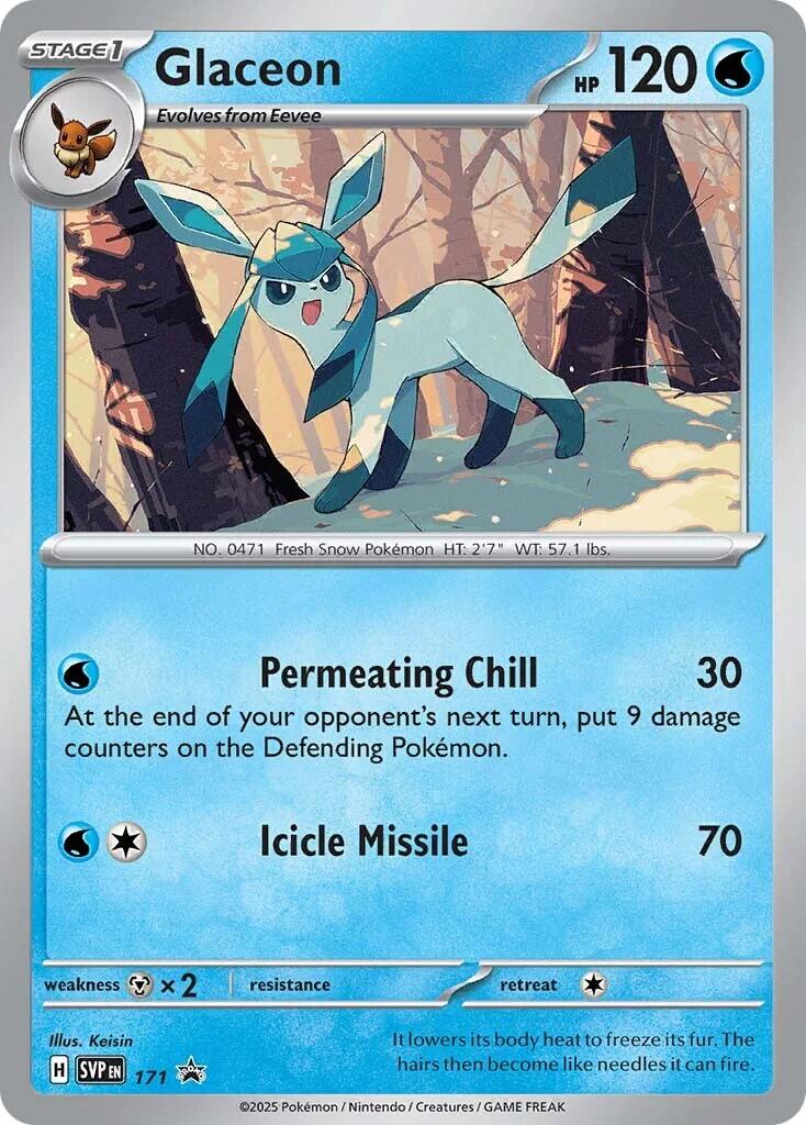 Glaceon (SVP171) [Scarlet & Violet: Black Star Promos] | Galactic Gamez