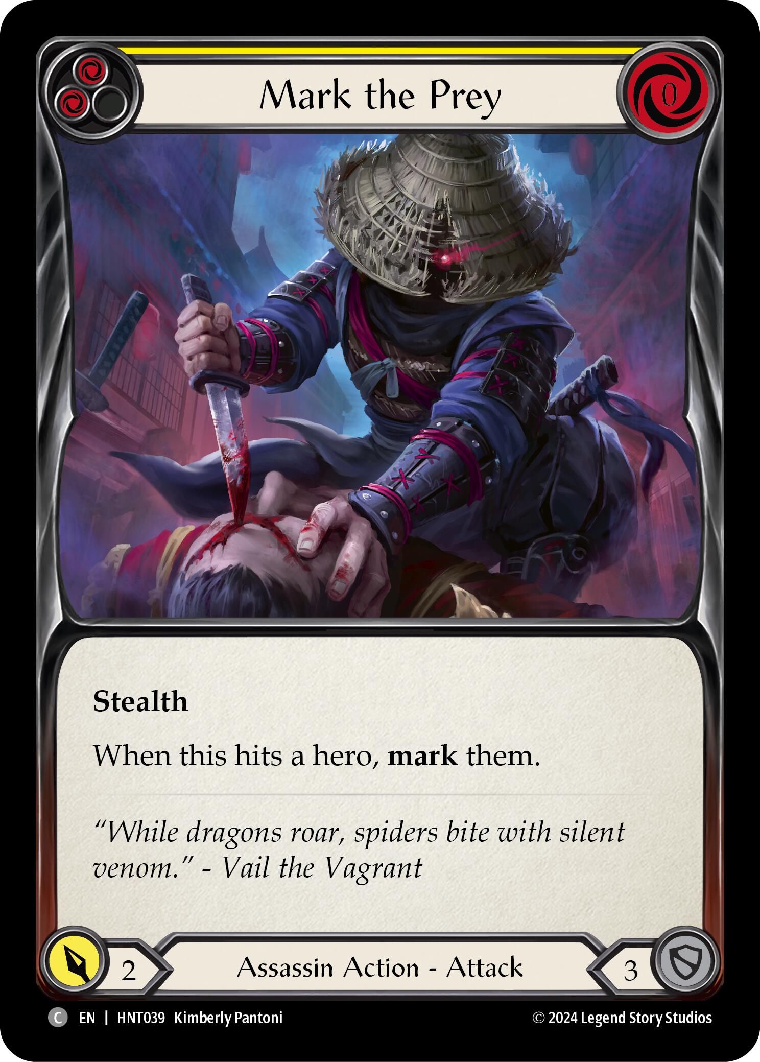 Mark the Prey (Yellow) [HNT039] (The Hunted) | Galactic Gamez