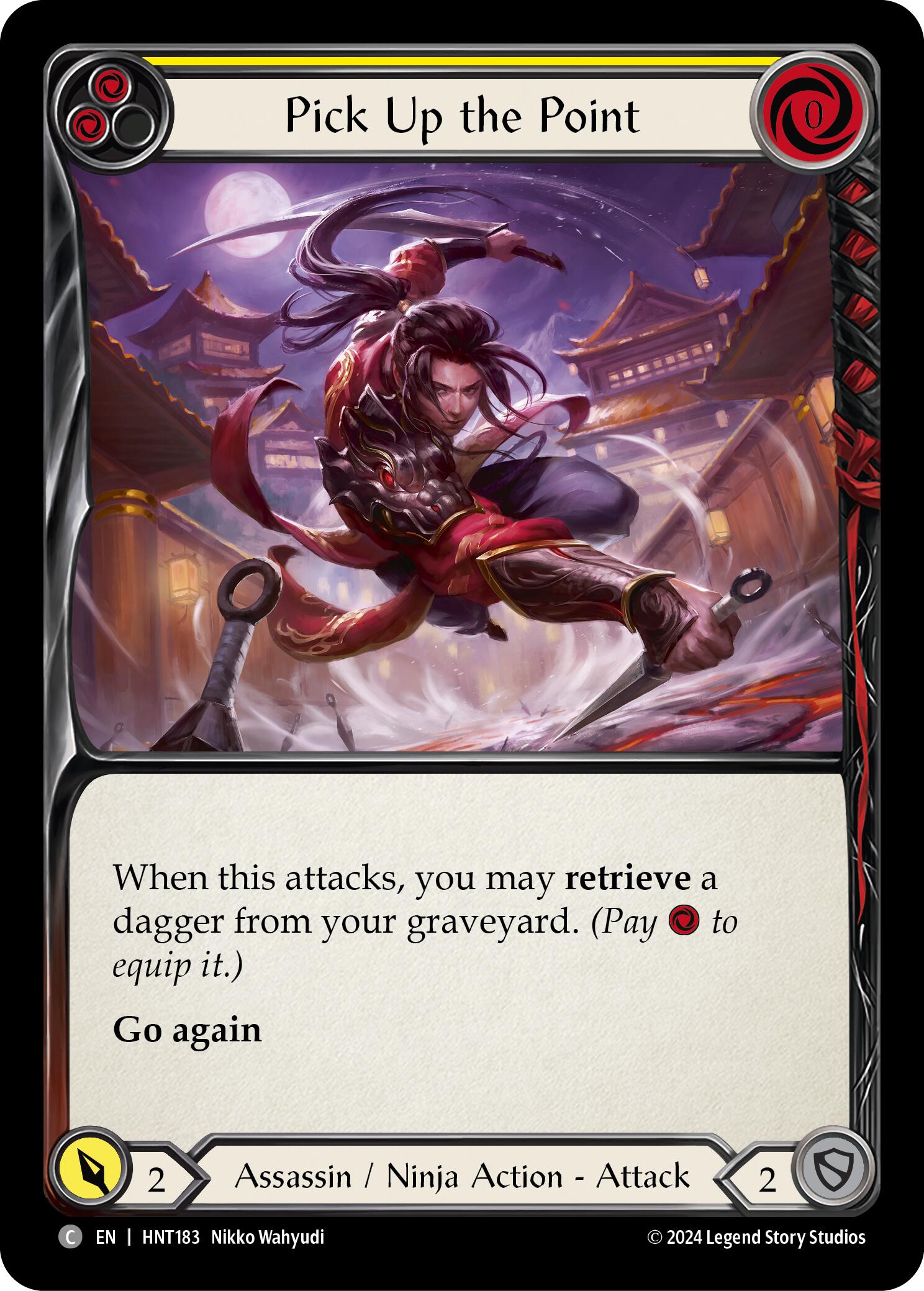 Pick Up the Point (Yellow) [HNT183] (The Hunted) | Galactic Gamez