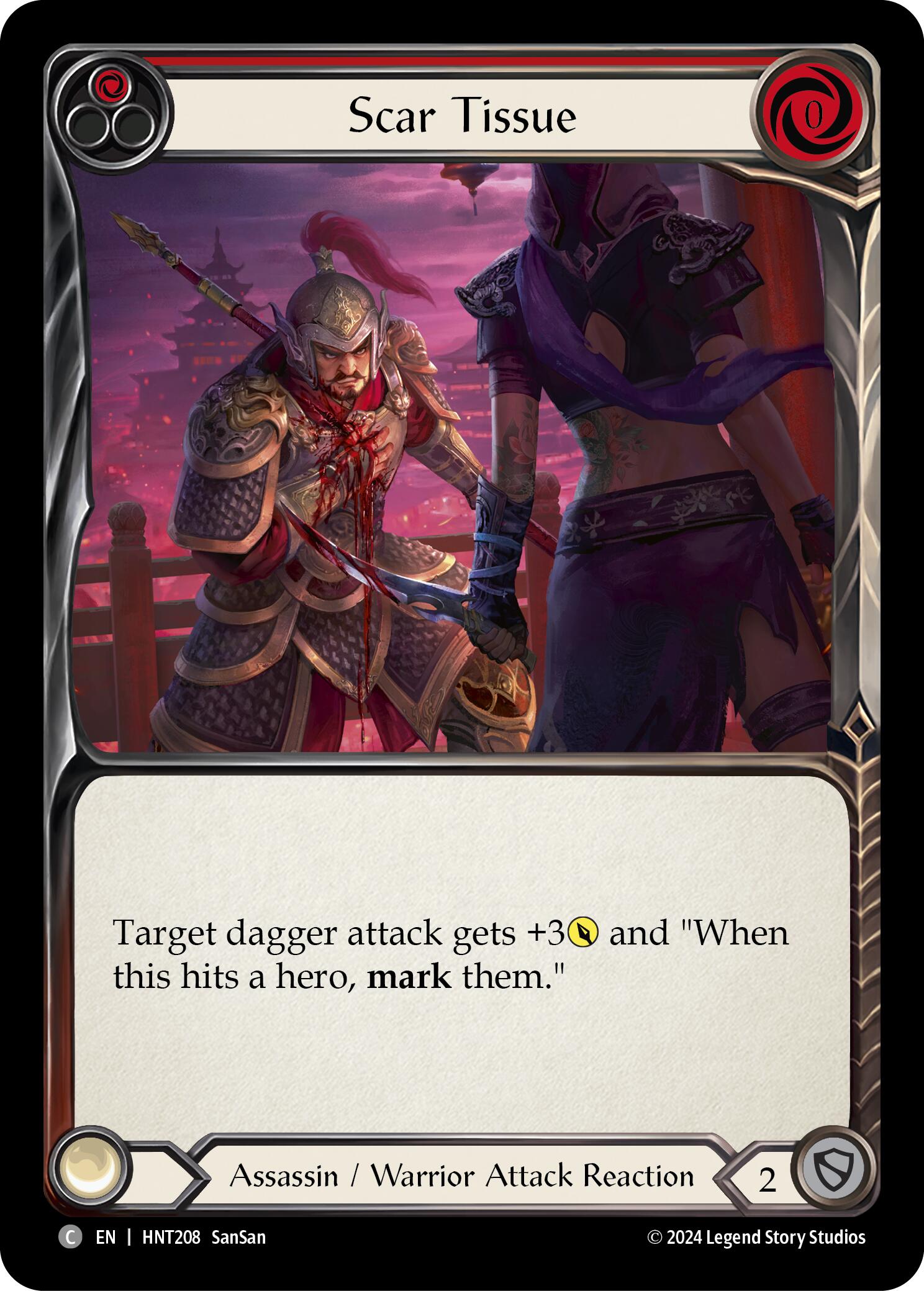 Scar Tissue (Red) [HNT208] (The Hunted) | Galactic Gamez