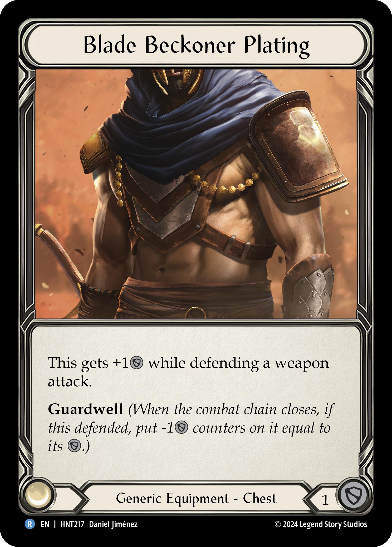 Blade Beckoner Plating [HNT217] (The Hunted) | Galactic Gamez