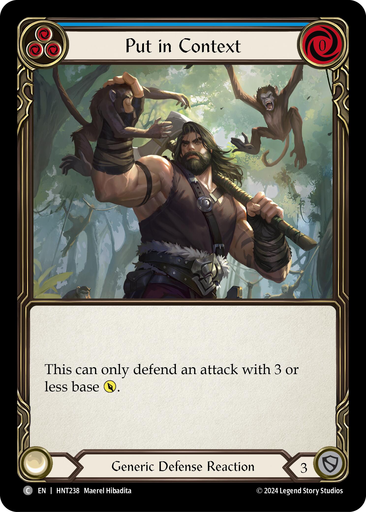 Put in Context (Blue) [HNT238] (The Hunted) | Galactic Gamez