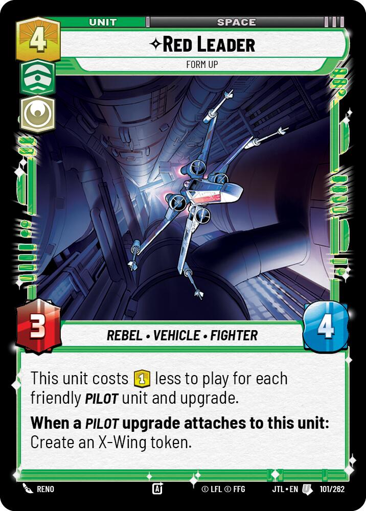 Red Leader - Form Up (101/262) (101/257) [Jump to Lightspeed] | Galactic Gamez