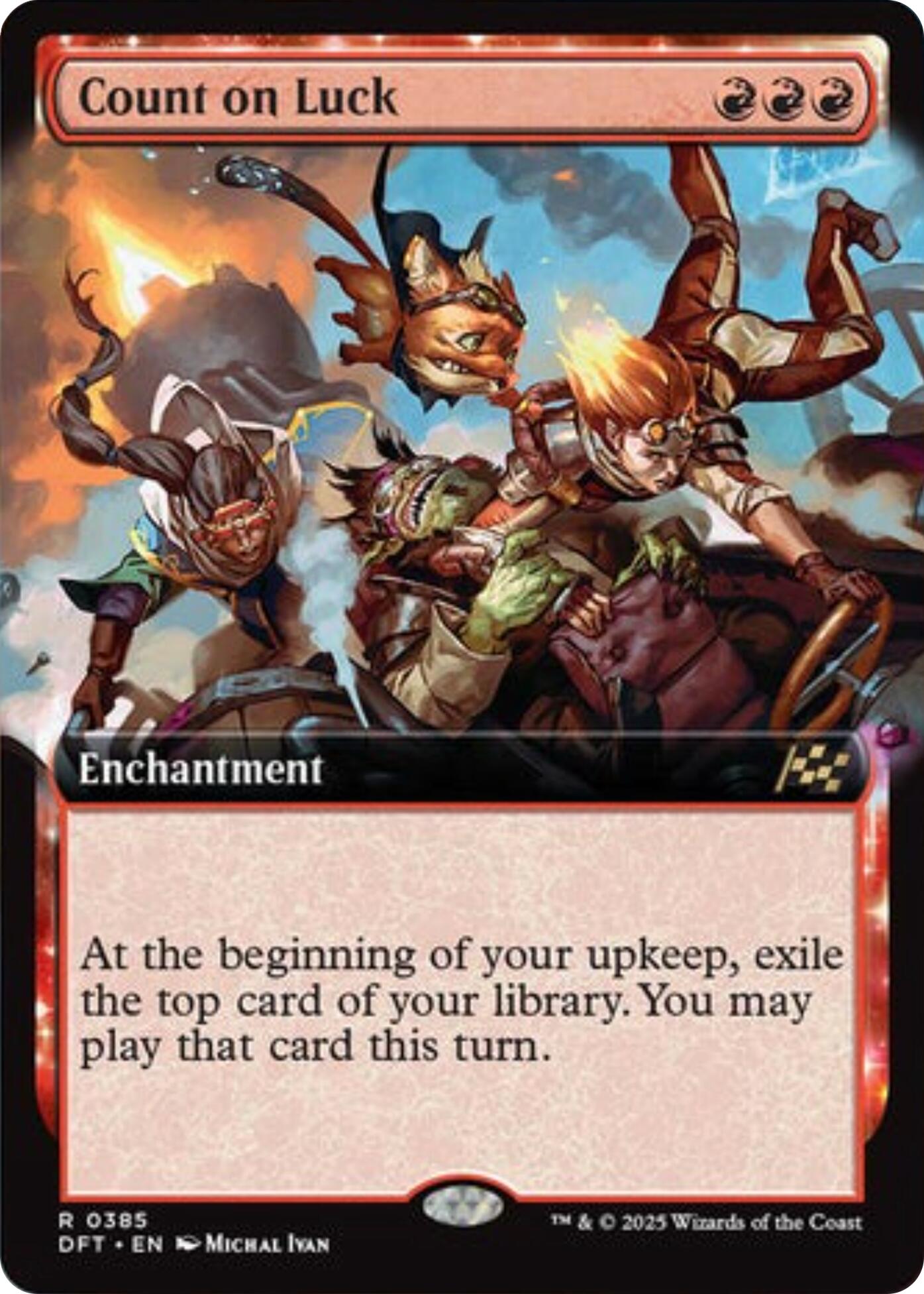 Count on Luck (Extended Art) [Aetherdrift] | Galactic Gamez