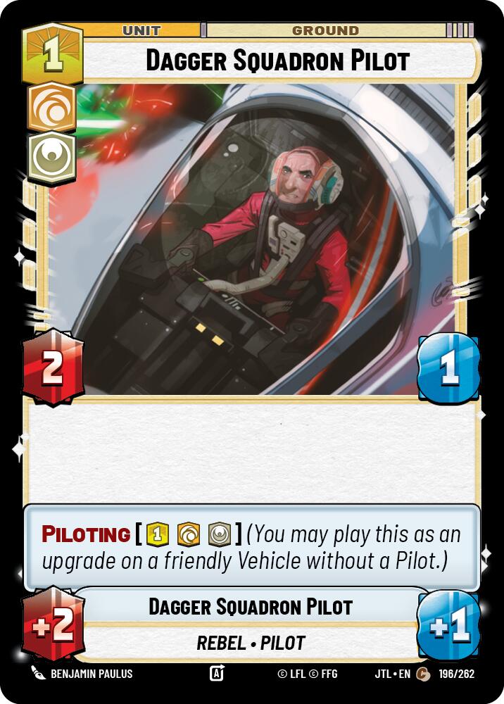 Dagger Squadron Pilot (196/262) (196/257) [Jump to Lightspeed] | Galactic Gamez