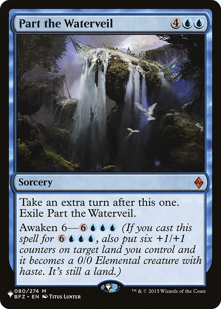 Part the Waterveil [The List] | Galactic Gamez