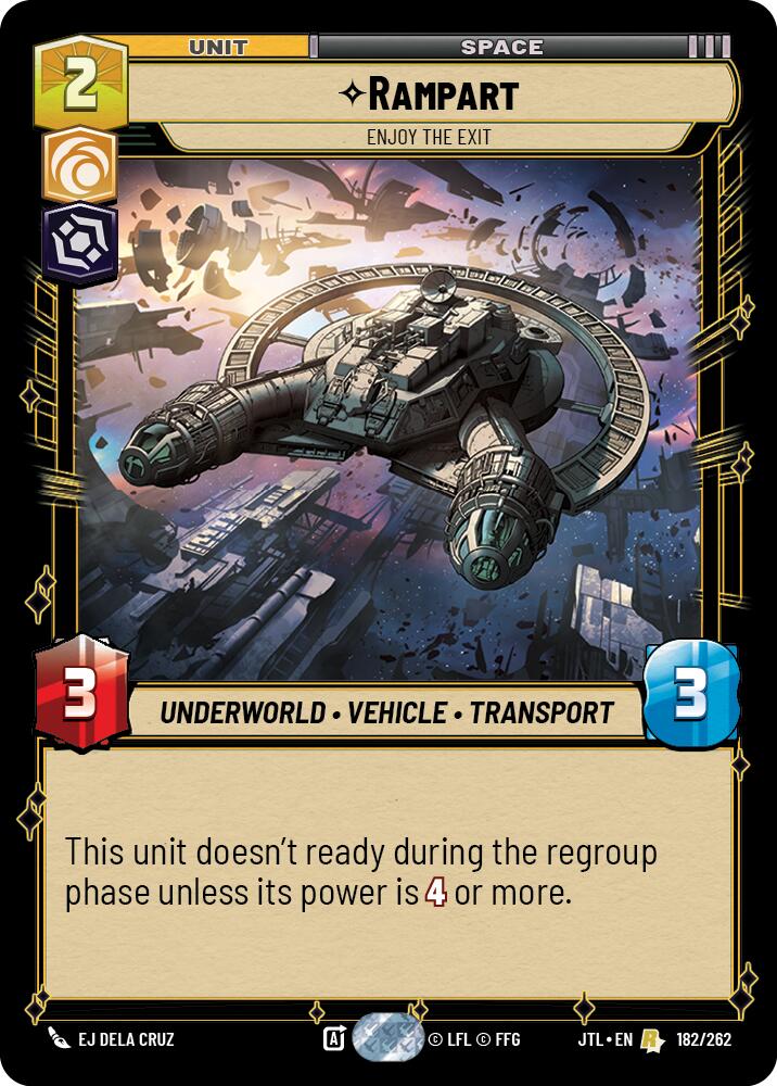 Rampart - Enjoy the Exit (182/262) (182/257) [Jump to Lightspeed] | Galactic Gamez