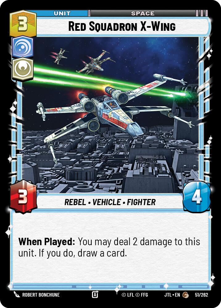 Red Squadron X-Wing (051/262) (051/257) [Jump to Lightspeed] | Galactic Gamez