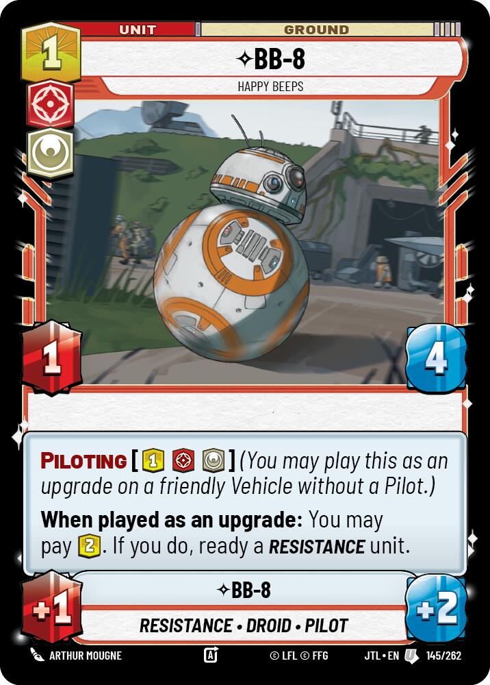 BB-8 - Happy Beeps (145/262) (145/257) [Jump to Lightspeed] | Galactic Gamez
