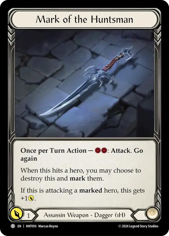 Mark of the Huntsman // Kunai of Retribution [HNT010//HNT056] (The Hunted) | Galactic Gamez