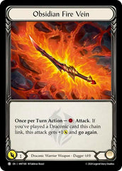 Obsidian Fire Vein // Kunai of Retribution [HNT100//HNT056] (The Hunted) | Galactic Gamez