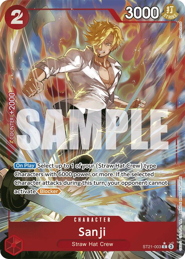 Sanji (Parallel) [Starter Deck EX: Gear 5] | Galactic Gamez