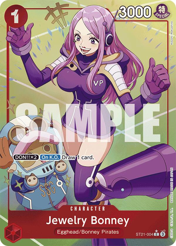 Jewelry Bonney (Parallel) [Starter Deck EX: Gear 5] | Galactic Gamez