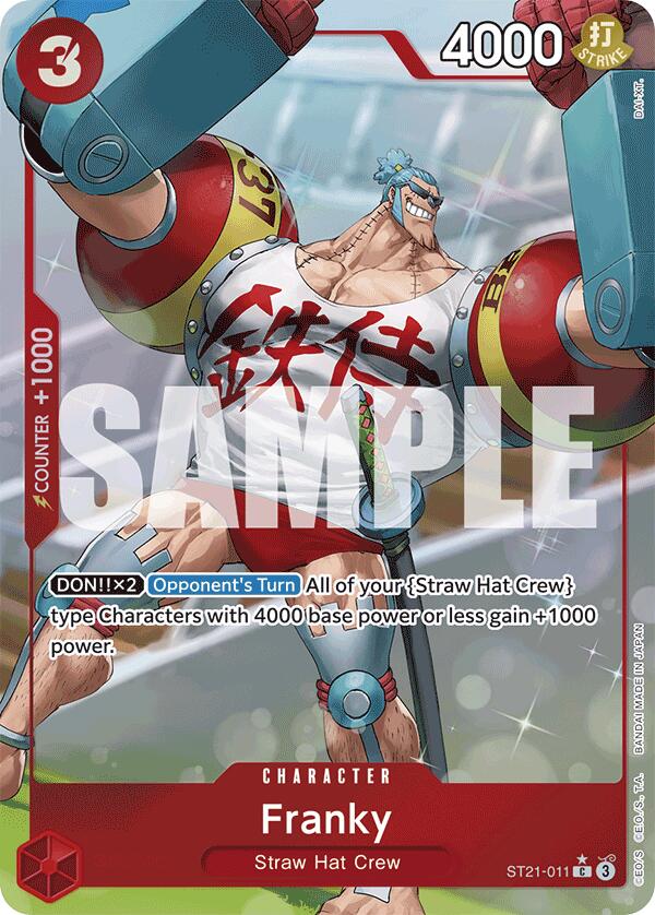 Franky (Parallel) [Starter Deck EX: Gear 5] | Galactic Gamez