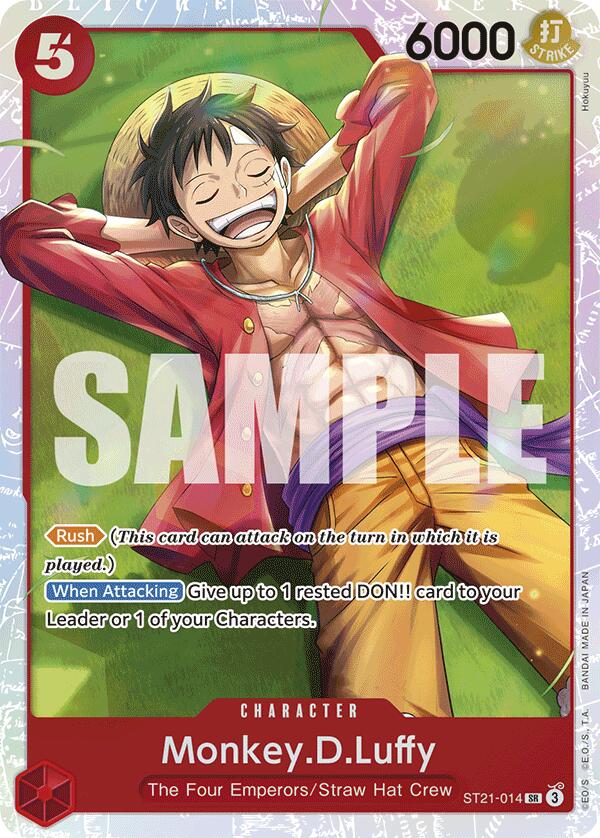 Monkey.D.Luffy [Starter Deck EX: Gear 5] | Galactic Gamez