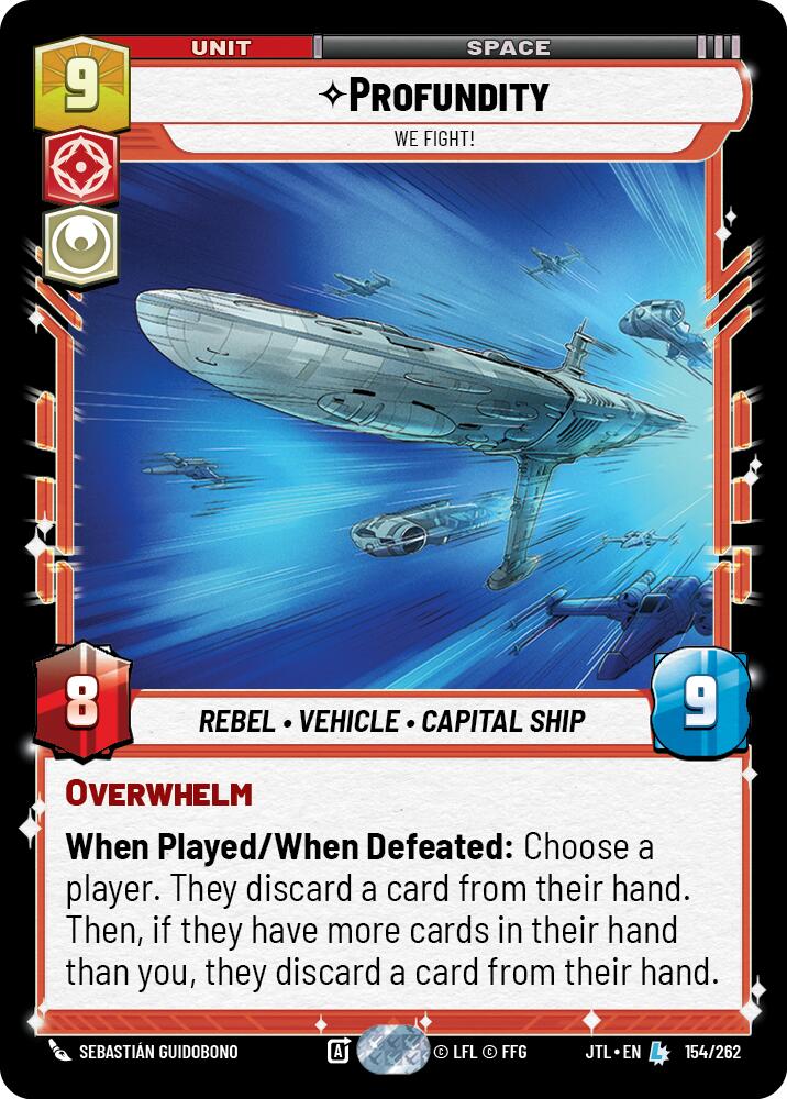 Profundity - We Fight! (154/262) (154/257) [Jump to Lightspeed] | Galactic Gamez