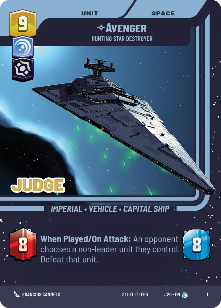 Avenger - Hunting Star Destroyer (1) (1) [Judge Promos] | Galactic Gamez