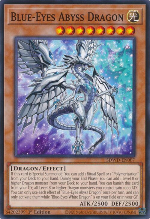 Blue-Eyes Abyss Dragon [SDWD-EN007] Common | Galactic Gamez