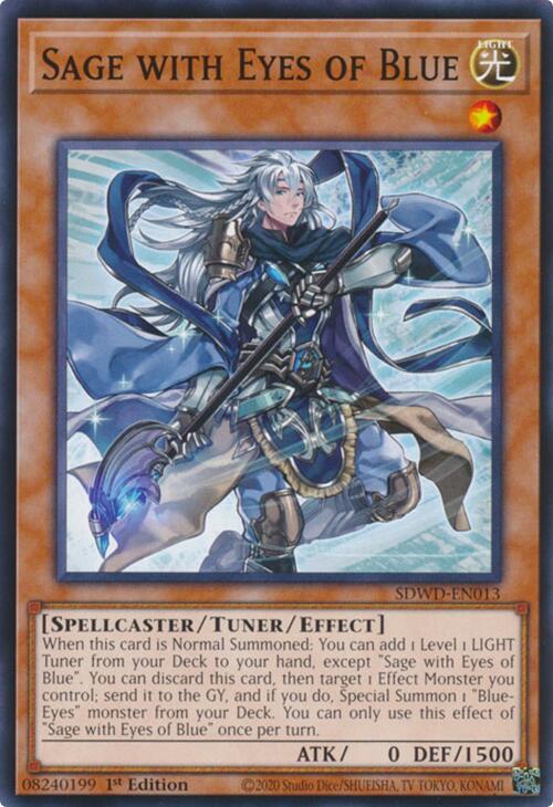 Sage with Eyes of Blue [SDWD-EN013] Common | Galactic Gamez